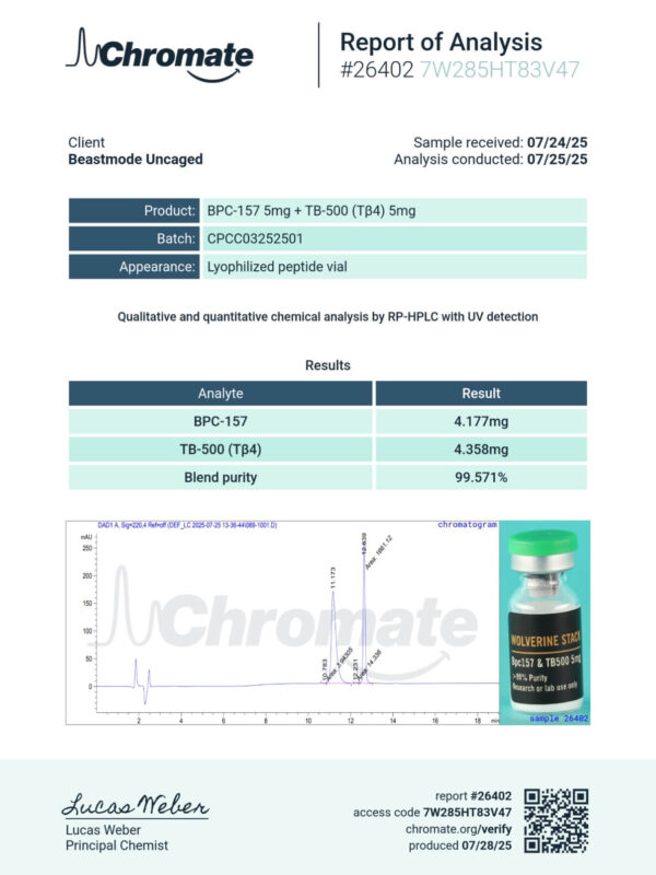 BPC 5mg + TB 5mg - Image 2