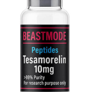 Vial of 10mg Tesamorelin.